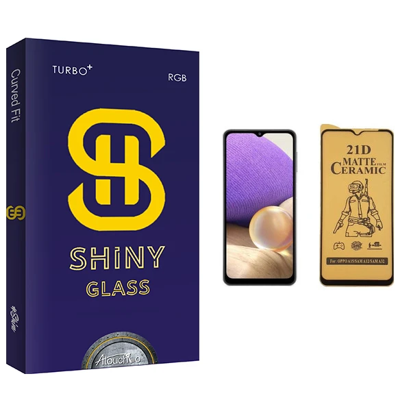 محافظ صفحه نمایش سرامیکی آتوچبو مدل Shiny مناسب برای گوشی موبایل سامسونگ Galaxy A32