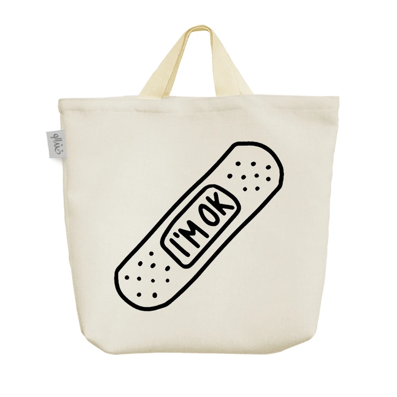 ساک خرید خندالو مدل چسب زخم کد 5226