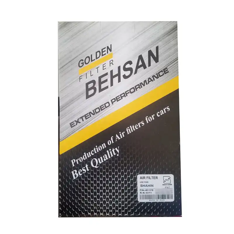 فیلتر هوا بهسان فیلتر مدل SF387 مناسب برای شاهین