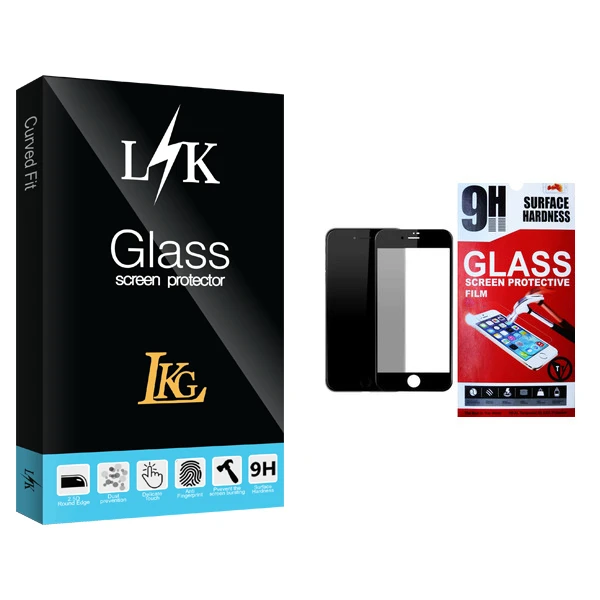 محافظ صفحه نمایش مات ال کا جی مدل LK Glass مناسب برای گوشی موبایل اپل iPhone 7plus
