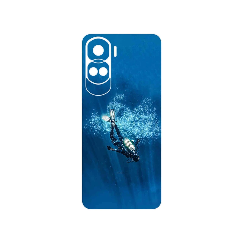برچسب پوششی ماهوت مدل Scuba_Diving مناسب برای گوشی موبایل آنر 90 Lite