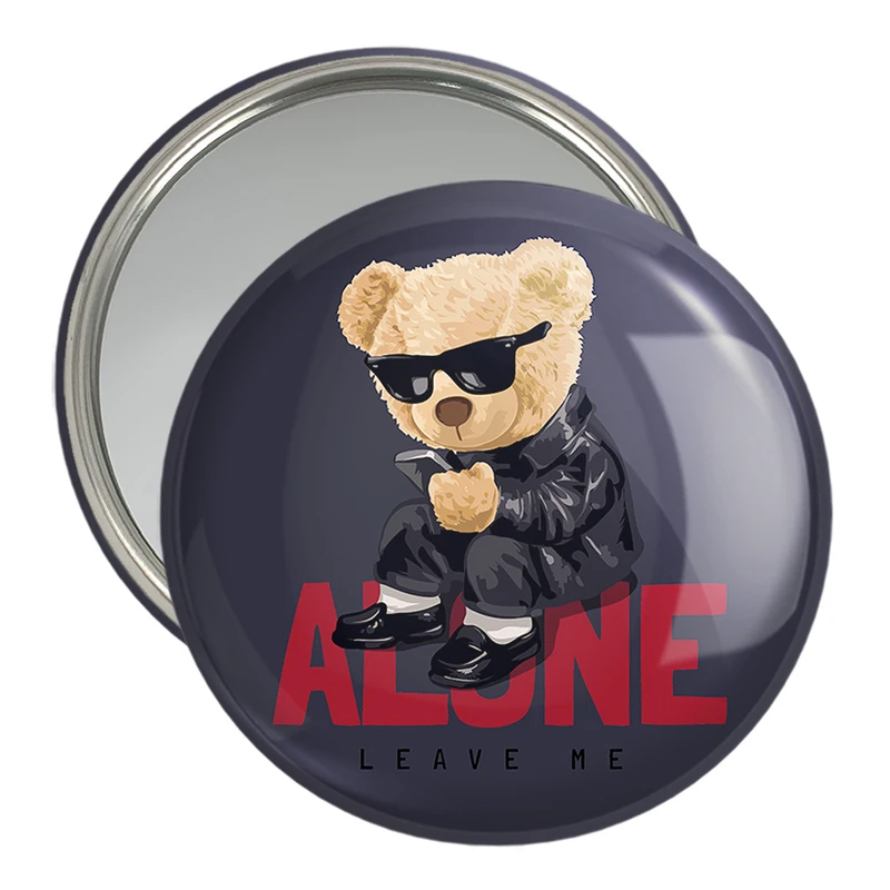 آینه جیبی خندالو مدل تدی Teddy کد 26185