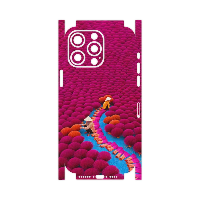 برچسب پوششی ماهوت مدل Vietnam Incense Wood Farms-FullSkin مناسب برای گوشی موبایل اپل iPhone 15 Pro Max
