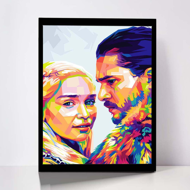 تابلو مدل Game of Thrones کد S-2254