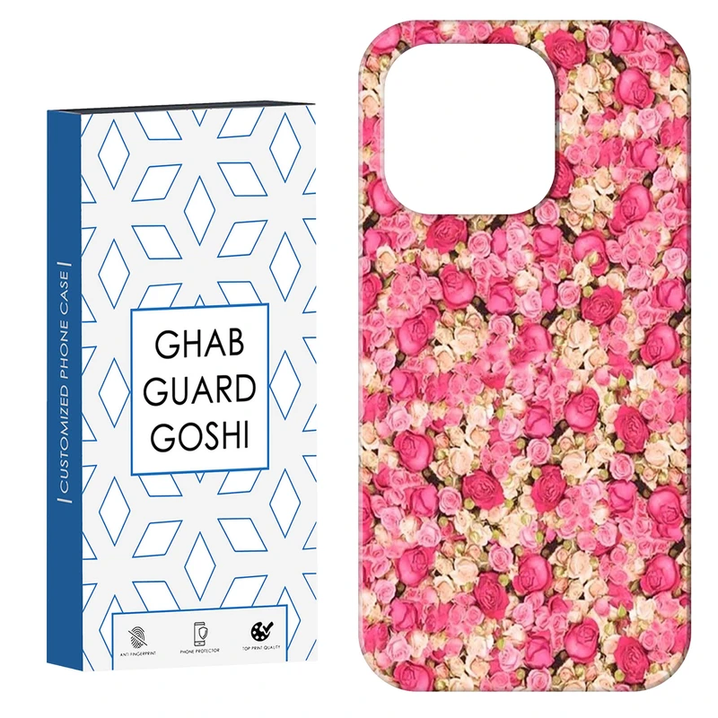کاور قاب گارد گوشی طرح گل کد Dimo-513 مناسب برای گوشی موبایل اپل IPHONE 15 PRO MAX   