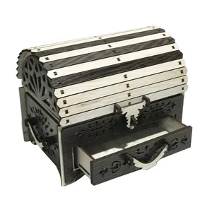 جعبه جواهرات آبنوس مدل L-101