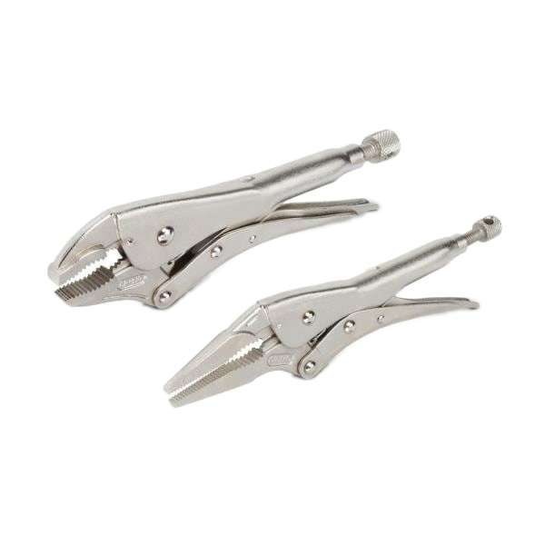 مجموعه دو عددى انبر قفلى کد 76 سايز 4 و 5 اینچ مجموعه دو عددى انبر قفلى کد 76 سايز 4 و 5 اینچ