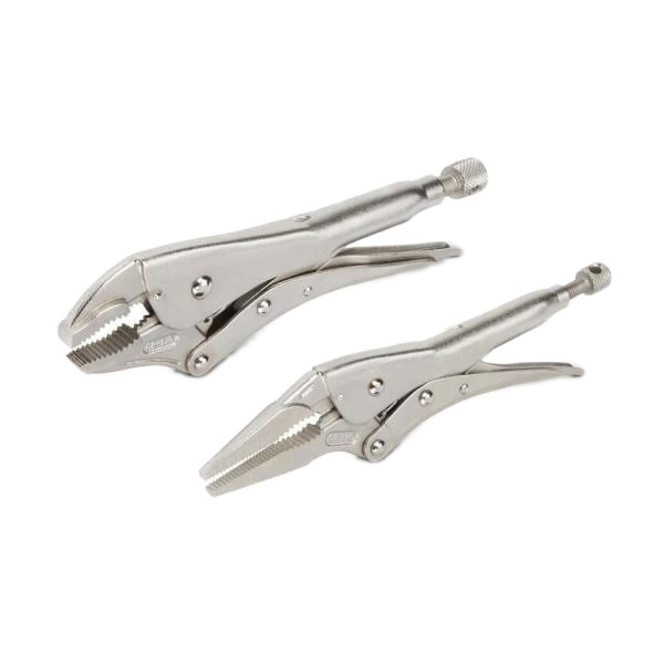 مجموعه دو عددى انبر قفلى کد 76 سايز 4 و 5 اینچ مجموعه دو عددى انبر قفلى کد 76 سايز 4 و 5 اینچ