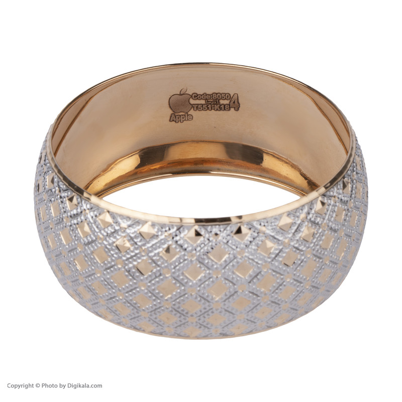 النگو طلا 18عیار زنانه مدل AL25-W-4 النگو طلا 18عیار زنانه مدل AL25-W-4