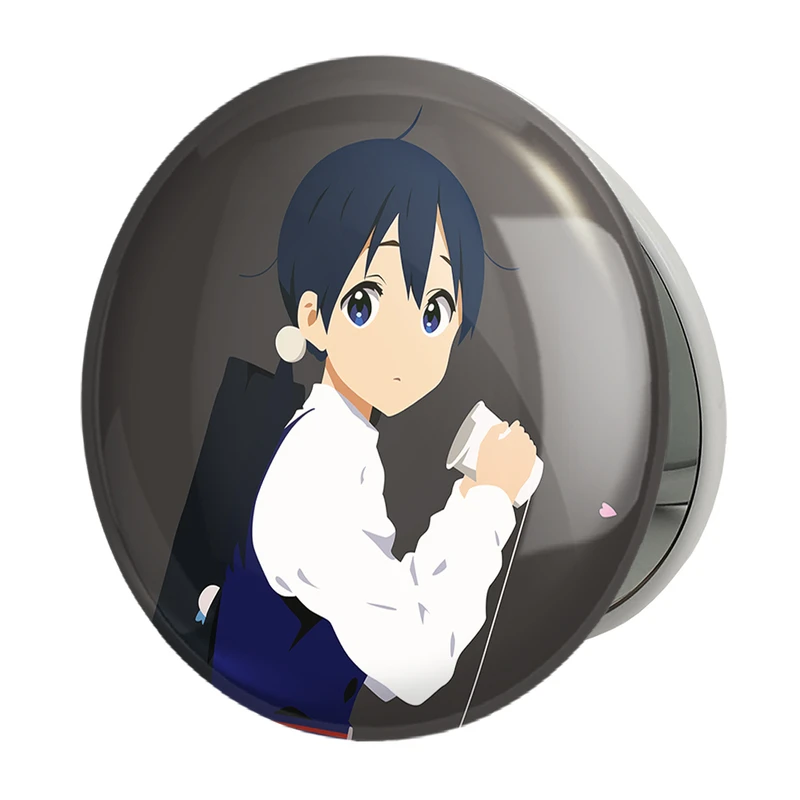آینه جیبی خندالو طرح تاماکو انیمه فروشگاه تاماکو Tamako Market مدل تاشو کد 22486 