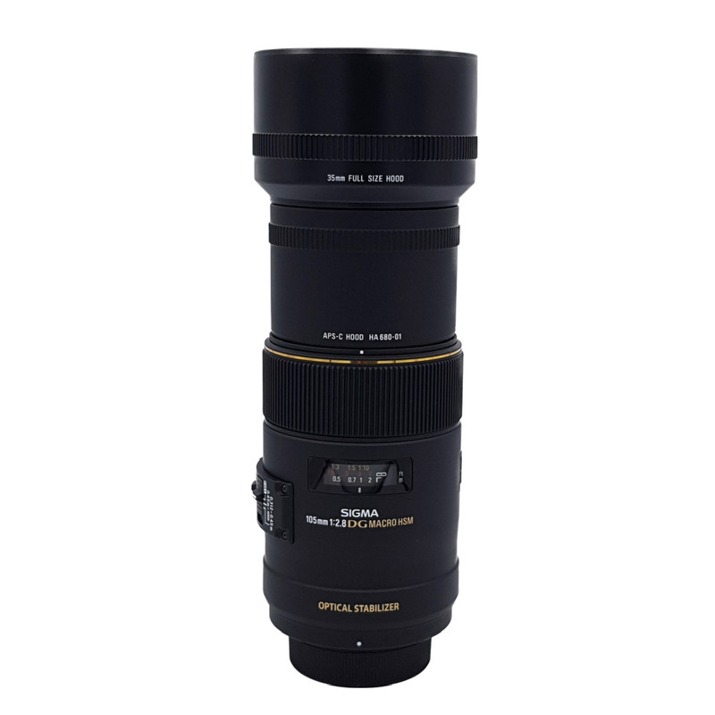 لنز دوربین سیگما مدل 105mm F/2.8 EX DG MACRO OS
