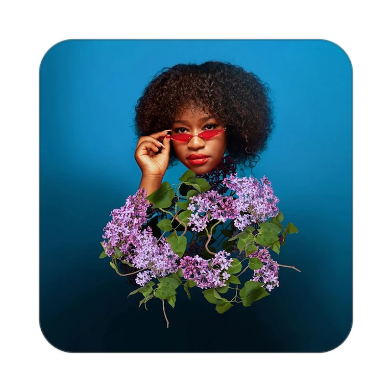 زیر لیوانی کاکتی طرح گل مدل mp18115