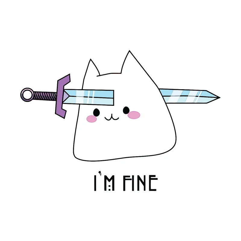 برچسب لپ تاپ پویا مارکت طرح من خوبم کد 3156