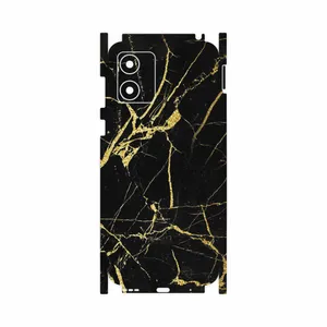 MAHOOT Graphite_Gold_Marble-FullSkin Cover Sticker for Motorola Moto E13