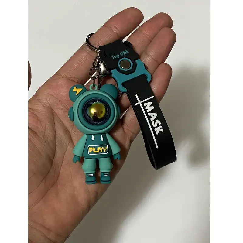 جاکلیدی مدل سیلیکونی طرح آدم فضایی