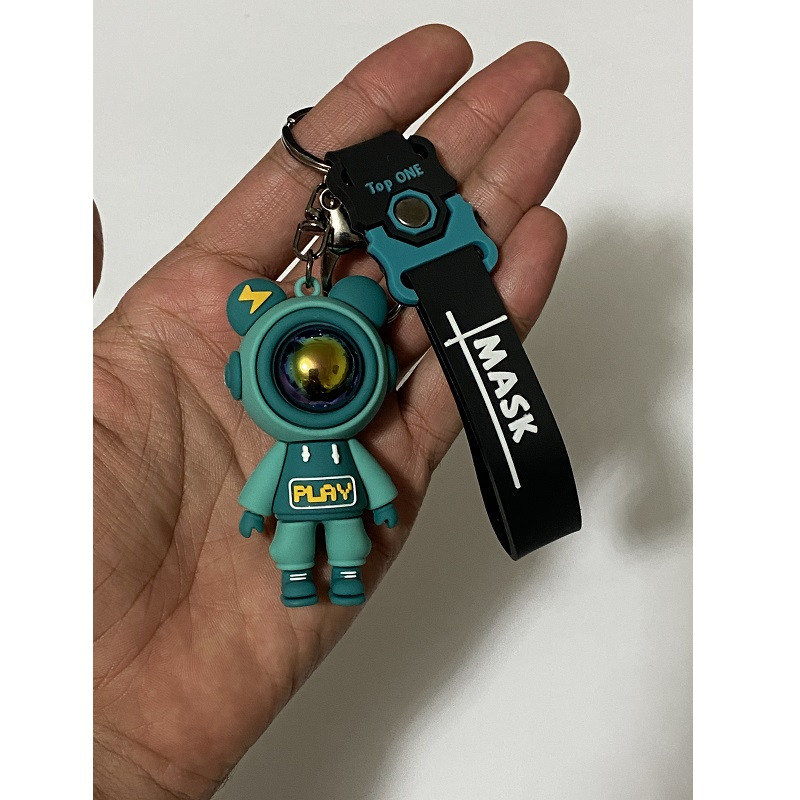 جاکلیدی مدل سیلیکونی طرح آدم فضایی