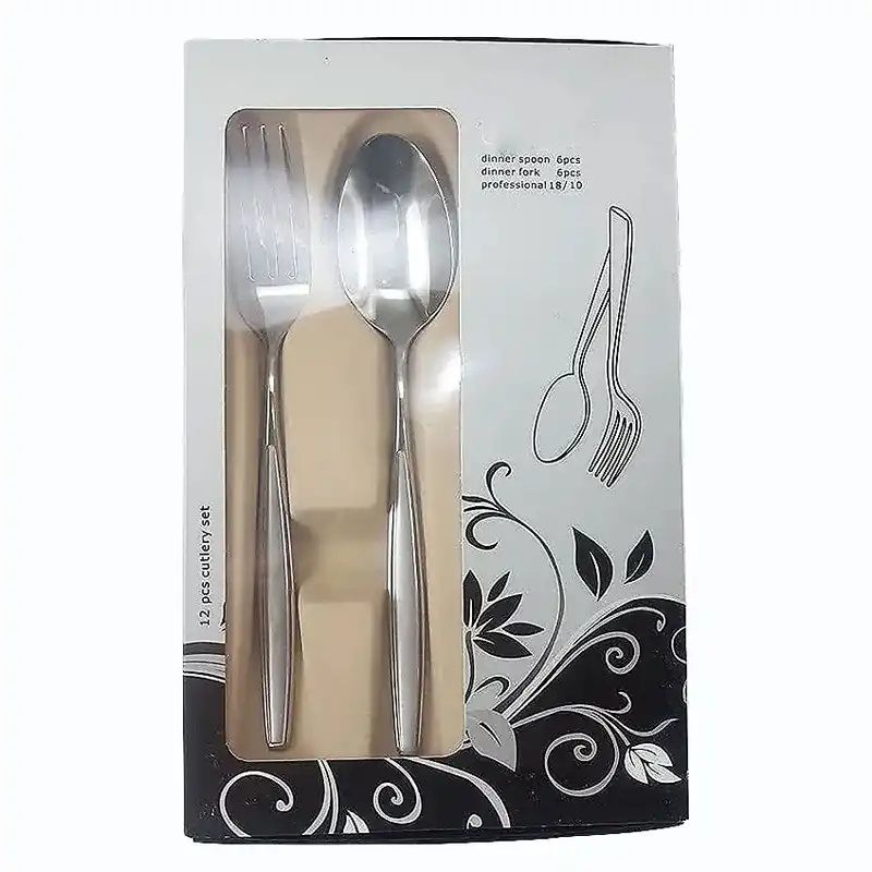 سرویس قاشق و چنگال 12 پارچه مدل پرنس کد 5813