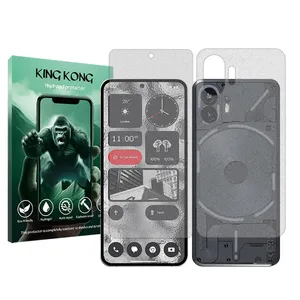 King Kong Tough model matte screen protector suitable for Nothing Phone 2 mobile phone along with the back protector 