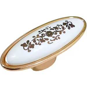 دستگیره کابینت مدل 170 تک پیچ سرامیکی 