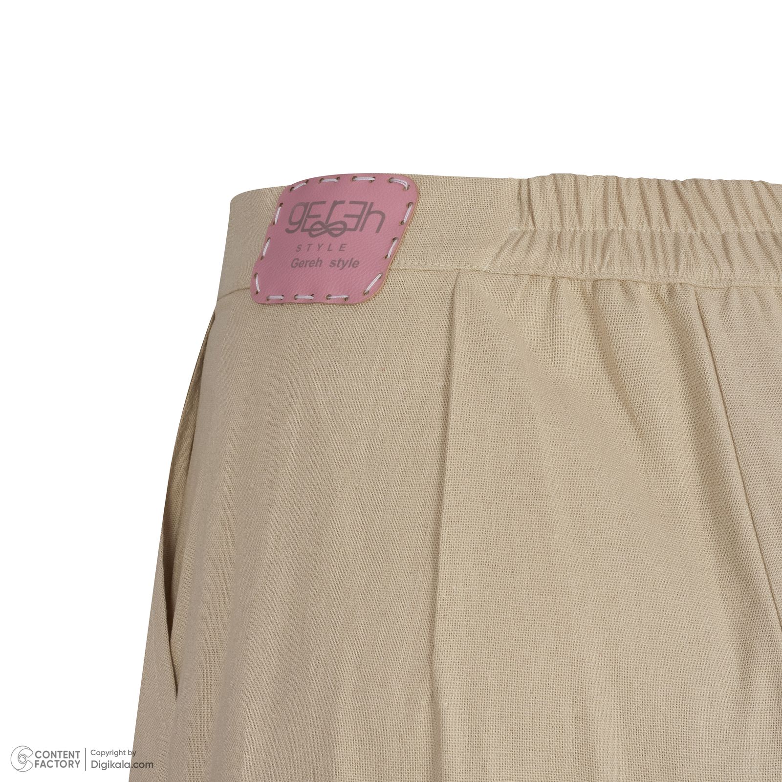 شلوار آزاد زنانه گره استایل مدل P-140 -  - 6