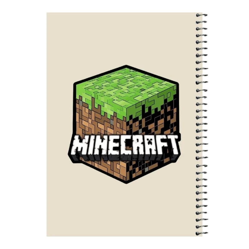 دفتر مشق 80 برگ اس جی مدل ماینکرفت کد۱۴   