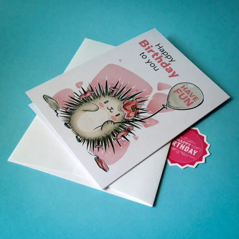 کارت پستال طرح تبریک تولد کد CP15