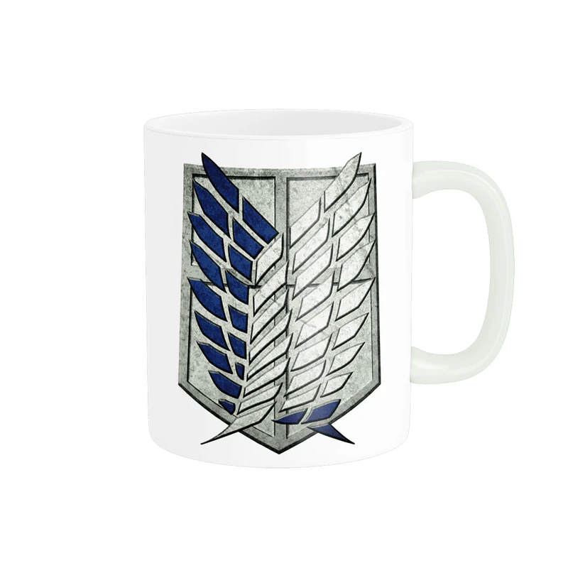 ماگ پادآفرین طرح انیمه اتک ان تایتان نبرد تایتان ها Attack on Titan کد 0846