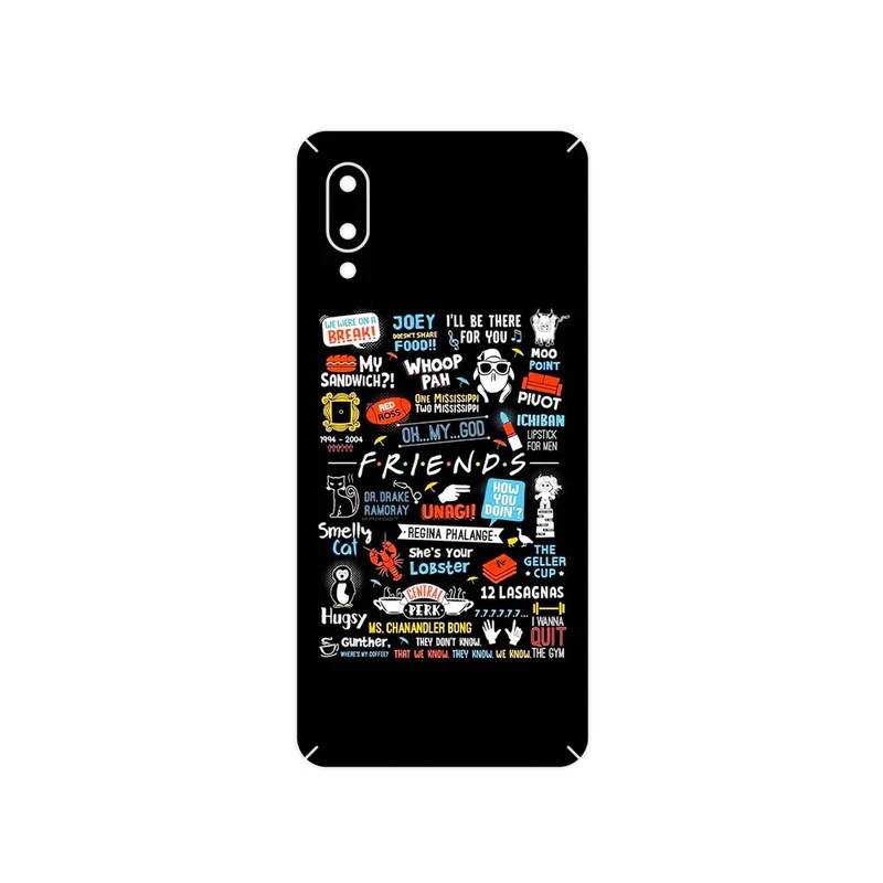 برچسب پوششی ماهوت مدل Friends 2 مناسب برای گوشی موبایل سامسونگ Galaxy A02