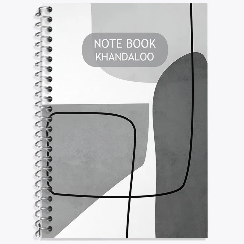 دفتر لغت 50 برگ خندالو طرح مینیمال کد N2738