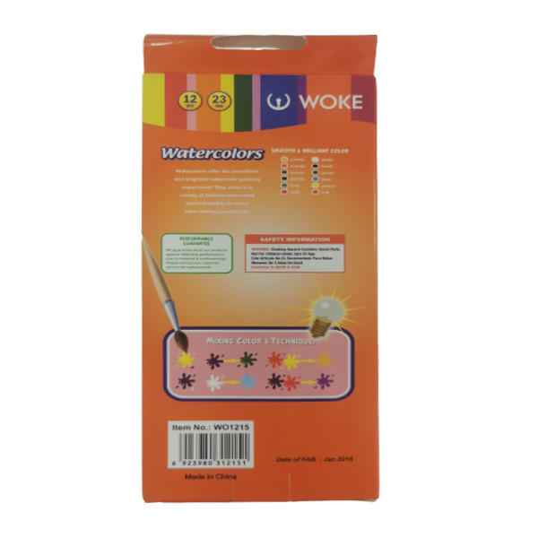 آبرنگ 12 رنگ ووک کد WO1215-MM23 آبرنگ 12 رنگ ووک کد WO1215-MM23