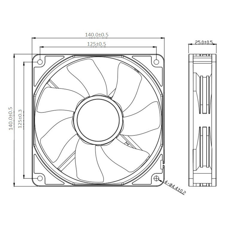 فن کیس مدل  QISU_12V