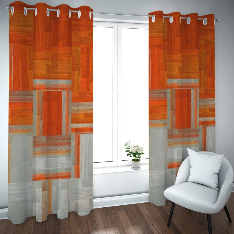 پرده مدل چاپی هازان سایز 300×150 سانتی متر 