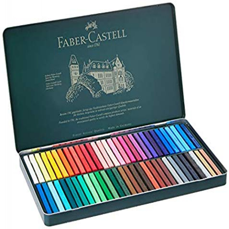 پاستل گچی 36 رنگ فابر کاستل مدل polychromos