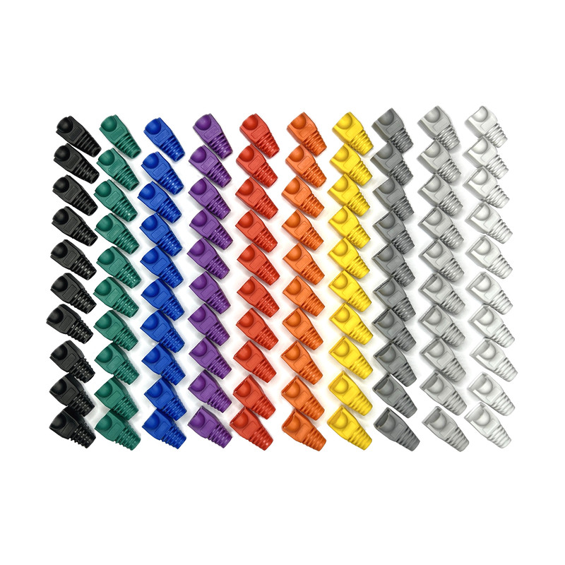 محافظ سوکت شبکه RJ45 مدل B-2 بسته 100 عددی