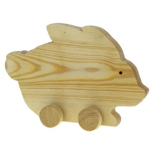 اسباب بازی چوبی مدل خرگوش کد kh10
