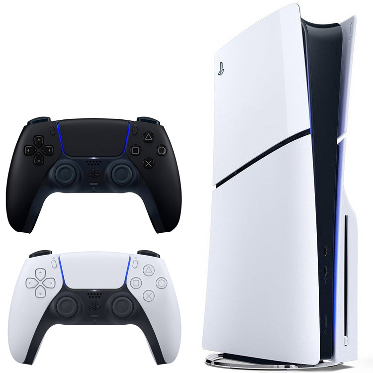 کنسول بازی سونی مدل PlayStation 5 Slim ظرفیت یک ترابایت به همراه دسته اضافی