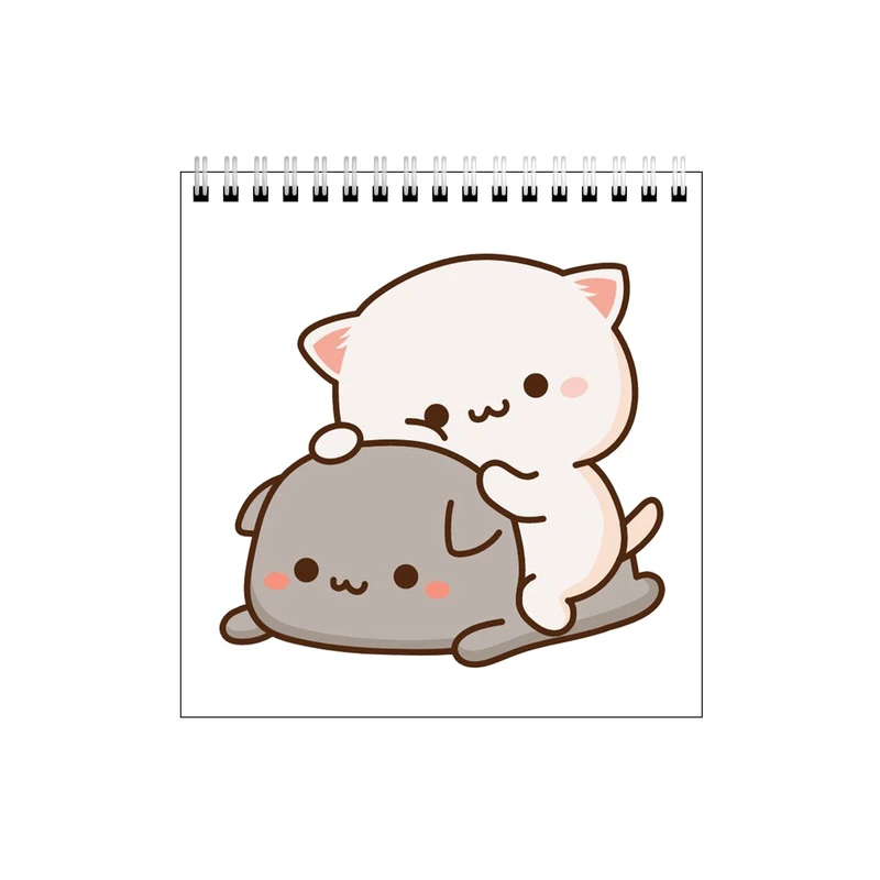 دفتر طراحی طرح دو گربه ی بیکار کد 5686709