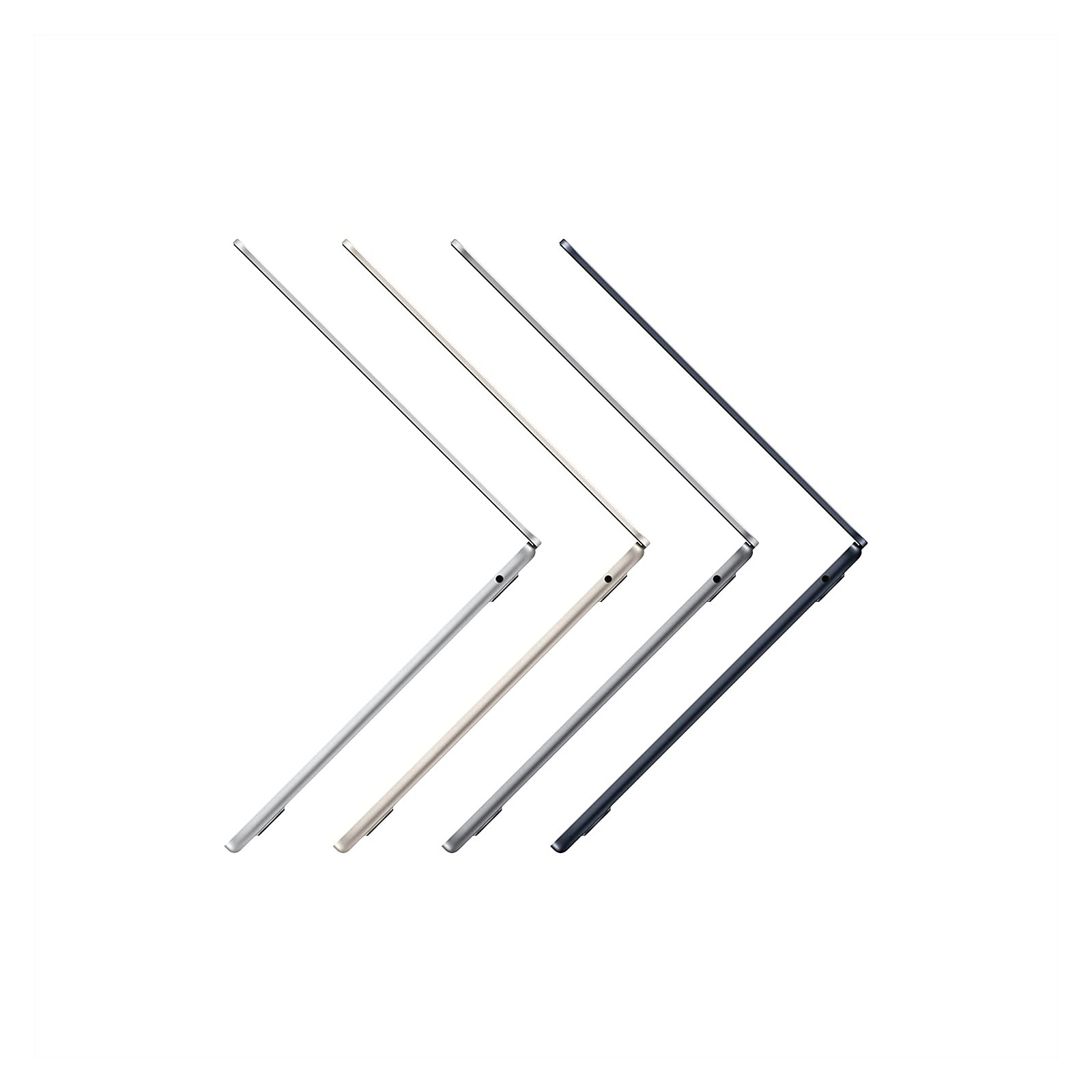 لپ تاپ 13.6 اینچی اپل مدل MacBook Air 2022-M2 16GB 256SSD