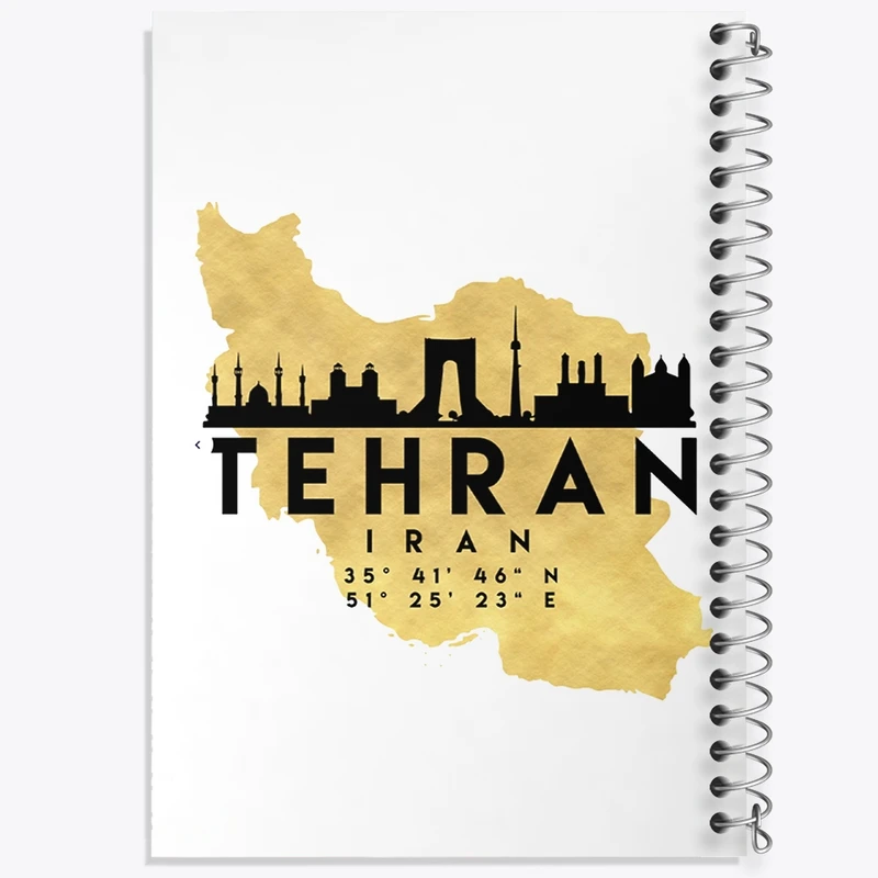 دفتر نت موسیقی 50 برگ خندالو مدل تهران کد F1723