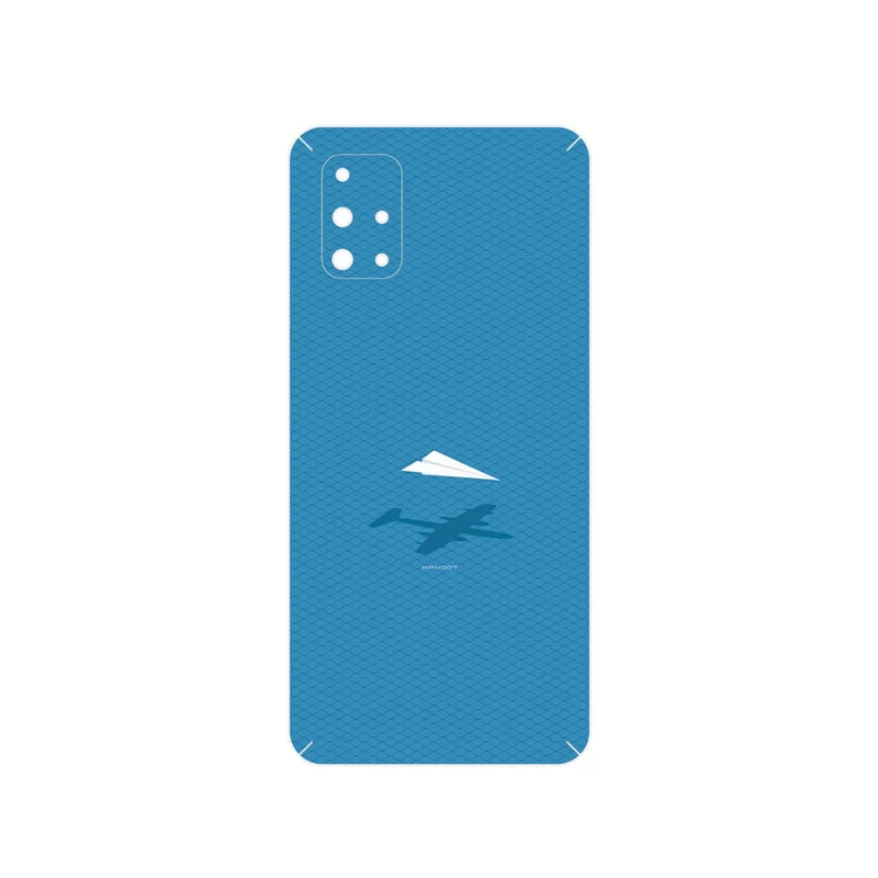 برچسب پوششی ماهوت مدل Minimal Paper Airplane مناسب برای گوشی موبایل سامسونگ Galaxy M31S