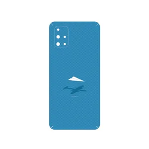MAHOOT Minimal Paper Airplane Cover Sticker for Samsung Galaxy M31S