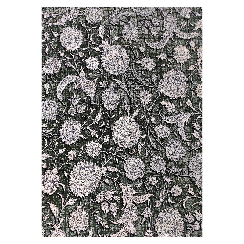 فرش ماشینی 1200 شانه فرش مشهد زمینه فیلی حاشیه فیلی مدل 803301