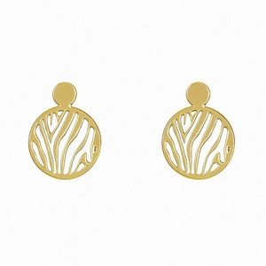 نقد و بررسی گوشواره طلا 18 عیار زنانه مدوپد مدل دایره کد GA1-11207 توسط خریداران