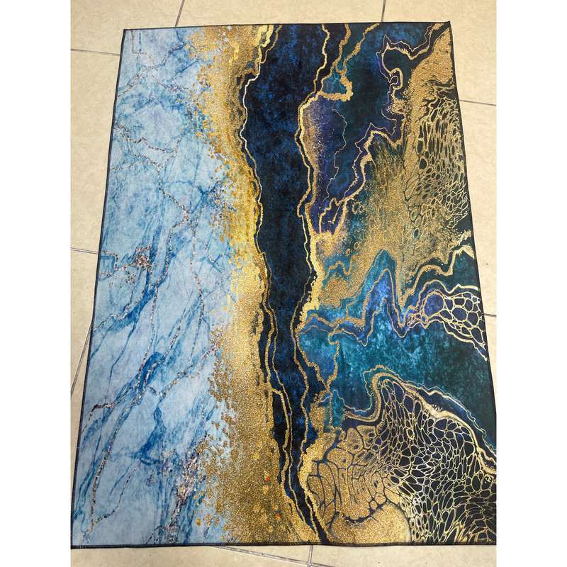 فرش پارچه ای مدل سنگ ماربل