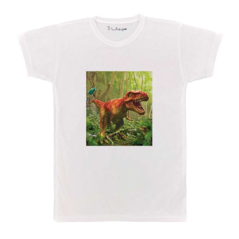 تی شرت بچگانه پرمانه طرح دایناسور کد pmt.4237