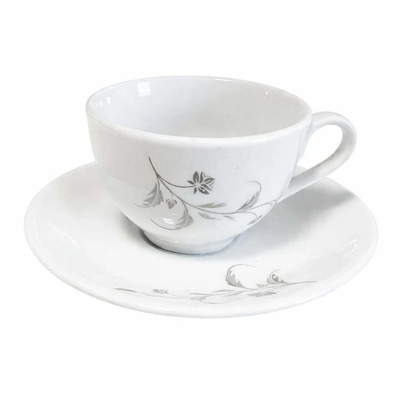 فنجان و نعلبکی چینی مدل KP0028