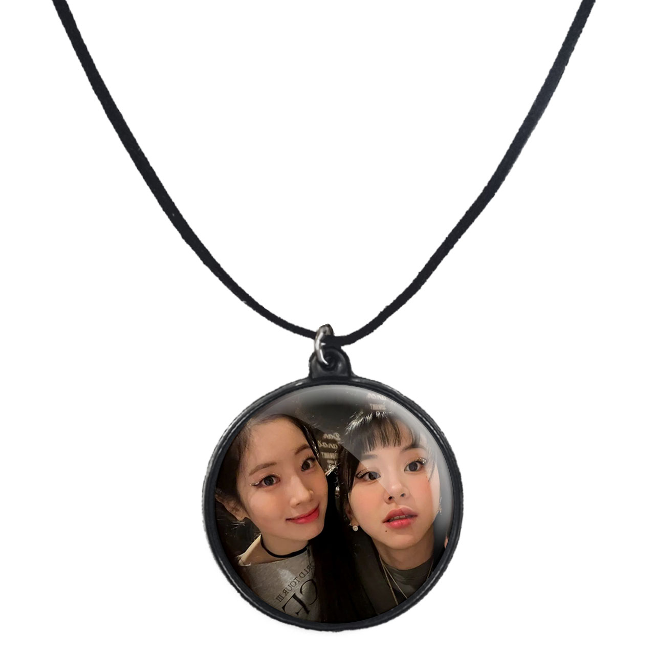 گردنبند پرمانه طرح تو ایس کد pmb.18390 مدل دو طرفه