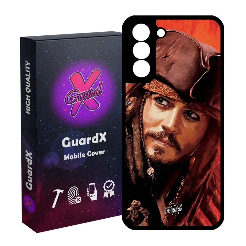 کاور گارد ایکس طرح Johnny Depp مدل Glass10205 مناسب برای گوشی موبایل سامسونگ Galaxy S21 FE