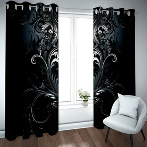 پرده مدل چاپی هازان سایز 300×150 سانتی متر 