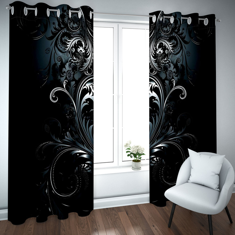پرده مدل چاپی هازان سایز 300×150 سانتی متر 